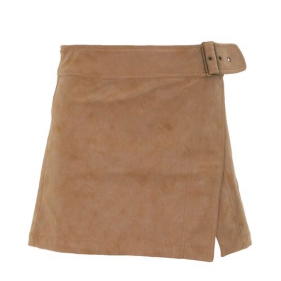 Free People Camel Wrap Skirt - Picture 3 of 3